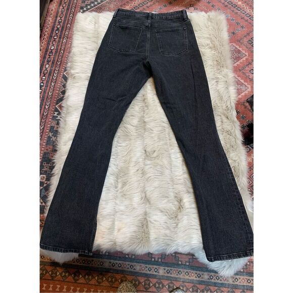 Abercrombie & Fitch Curve Love The Skinny High Rise Jeans Black 28/6 Extra Long - Picture 3 of 8